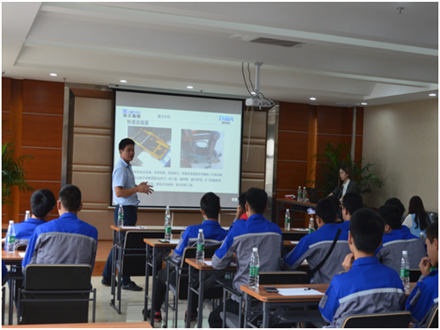 關于行政中心組織三峽職業學院培訓接待事宜